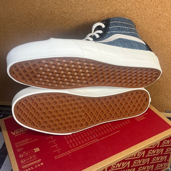 - Vans 
Sk8-high tapered 
‘Threaded denim
brand new
Super rare**🔥 - Picture 10 of 13